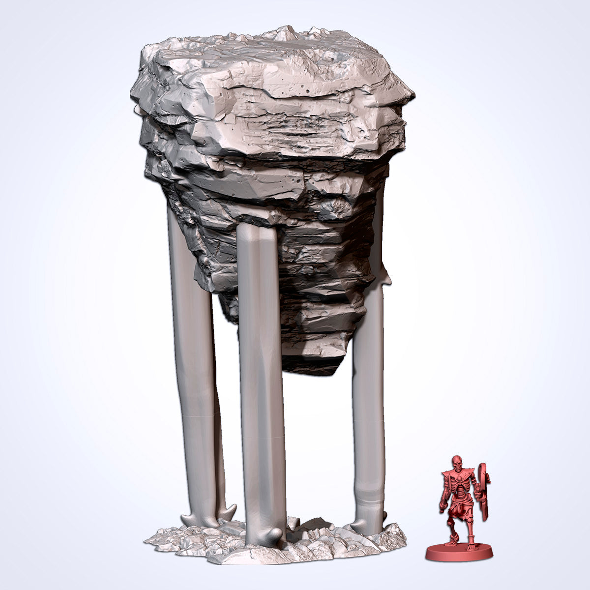 Floating Rocks – Modular Suspended Stone Platforms for 28–32mm Games