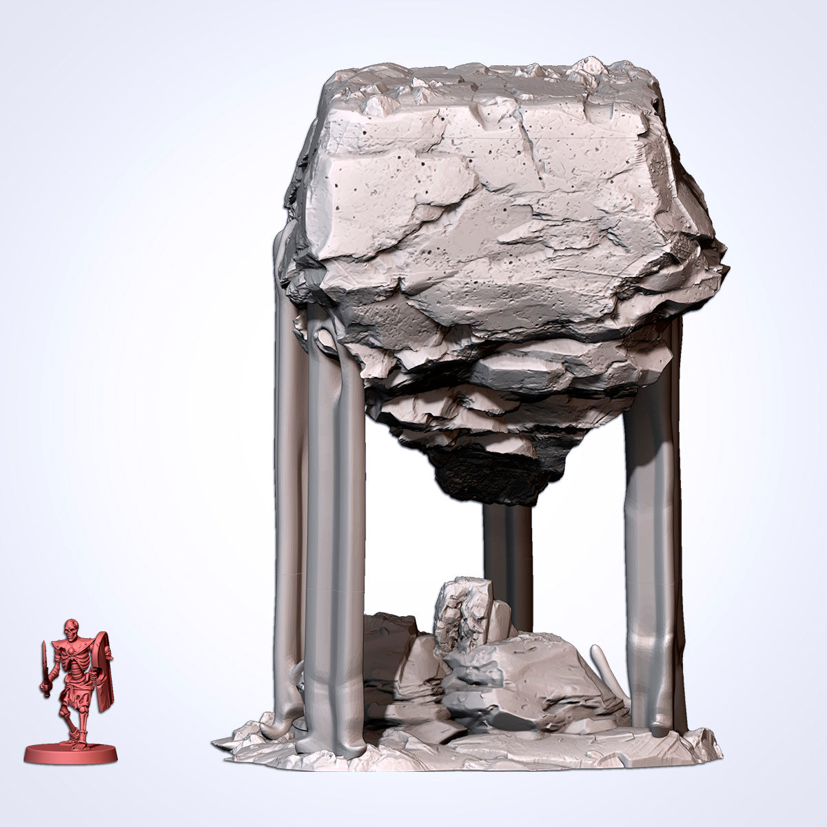 Floating Rocks – Modular Suspended Stone Platforms for 28–32mm Games