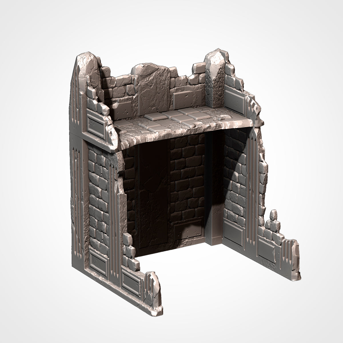 City Ruins – GW-Style (Old) Modular Terrain for 28–32mm Games