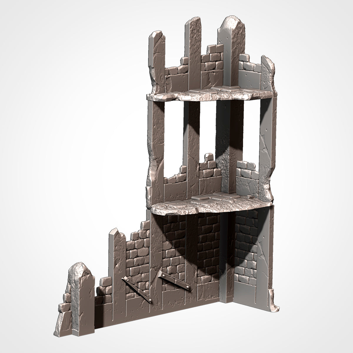 City Ruins – GW-Style (Old) Modular Terrain for 28–32mm Games