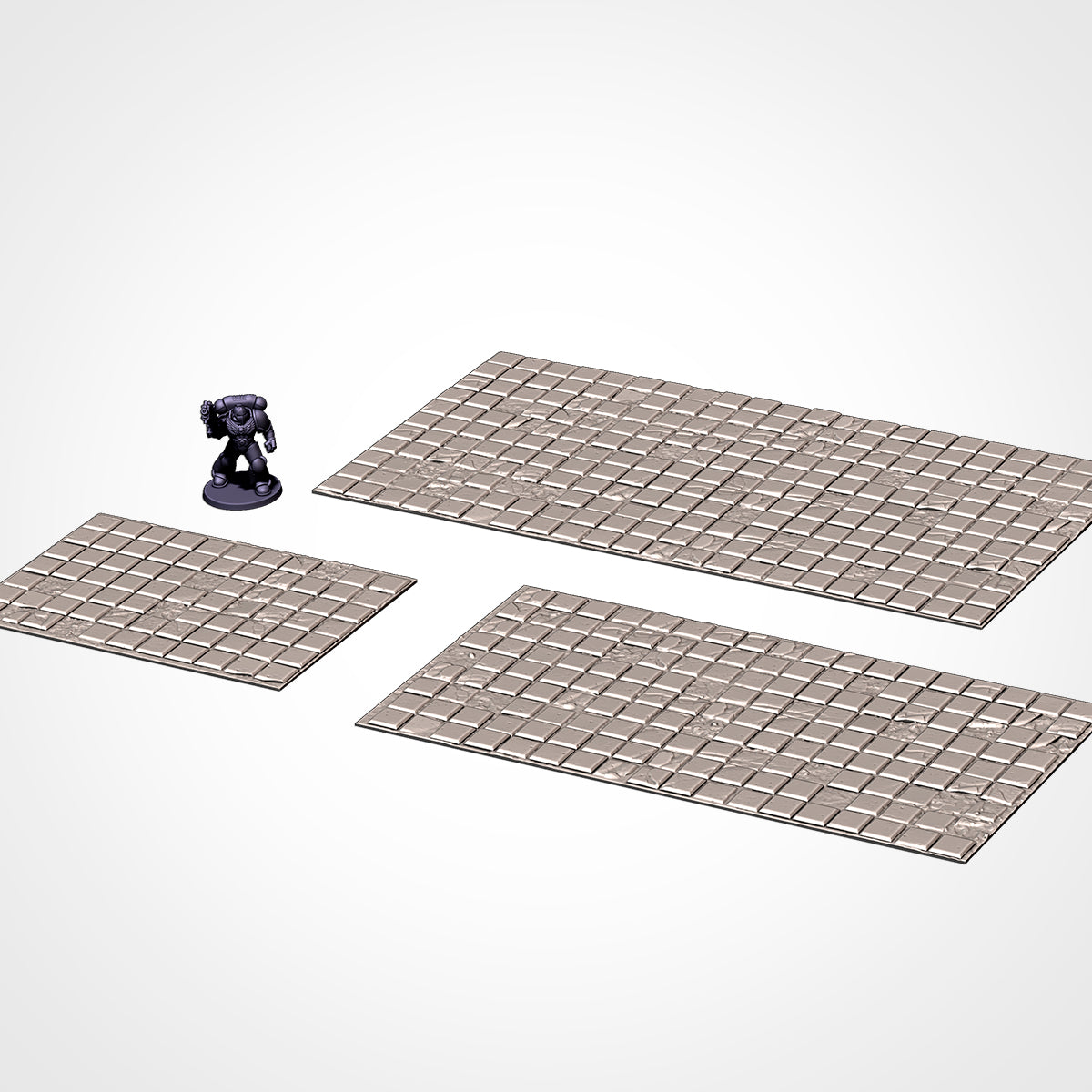 City Ruins – GW-Style (Old) Modular Terrain for 28–32mm Games