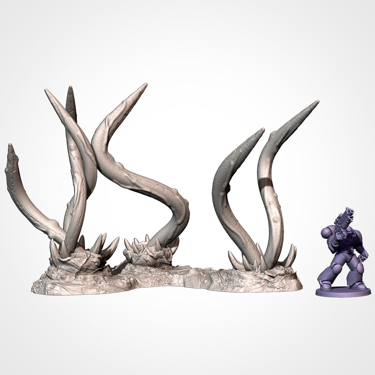 Hellish Terrain – Eldritch Horror Terrain for 28–32mm Games
