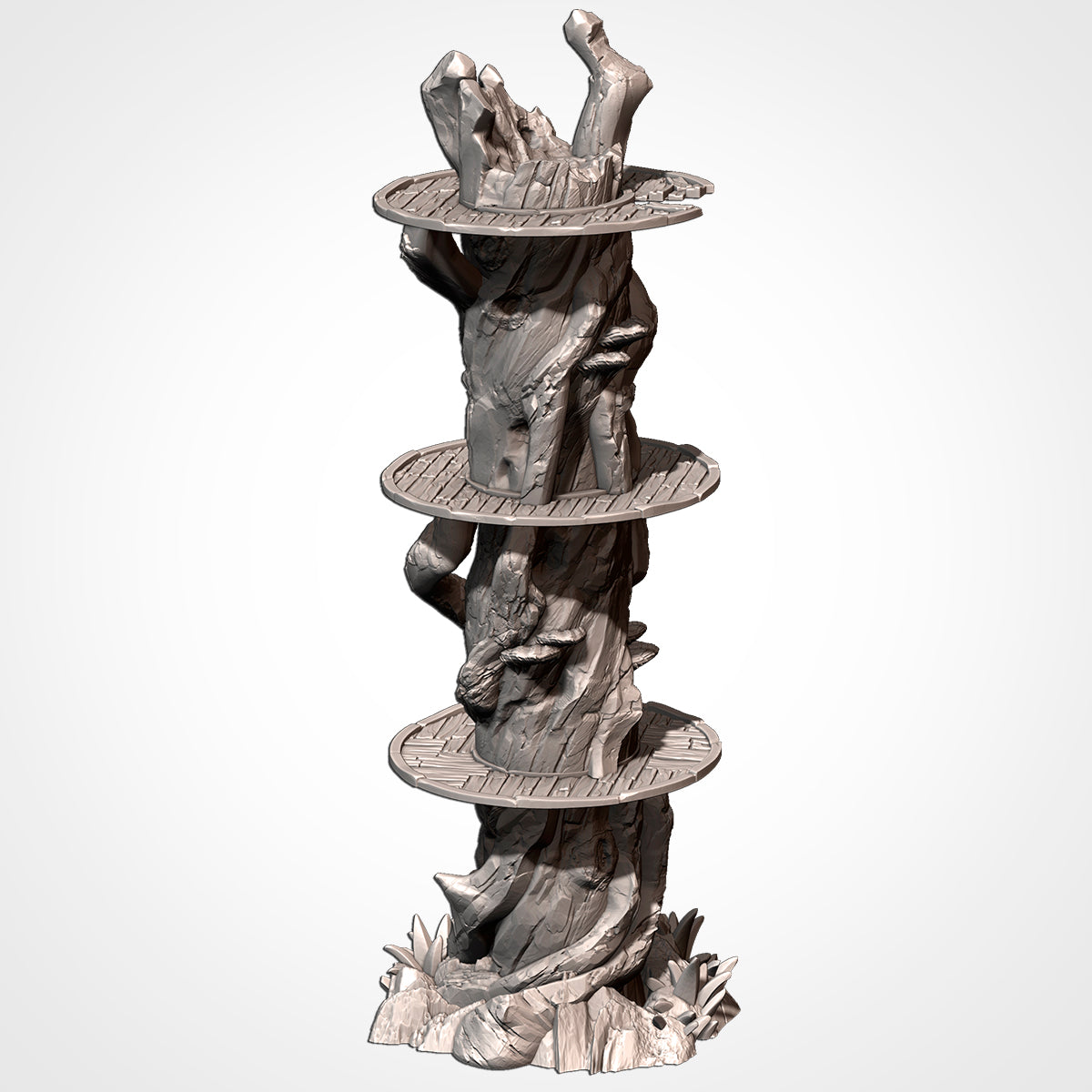 Modular Giant Trees – Elevated Jungle Terrain for 28–32mm Wargaming (Contact for Pricing)