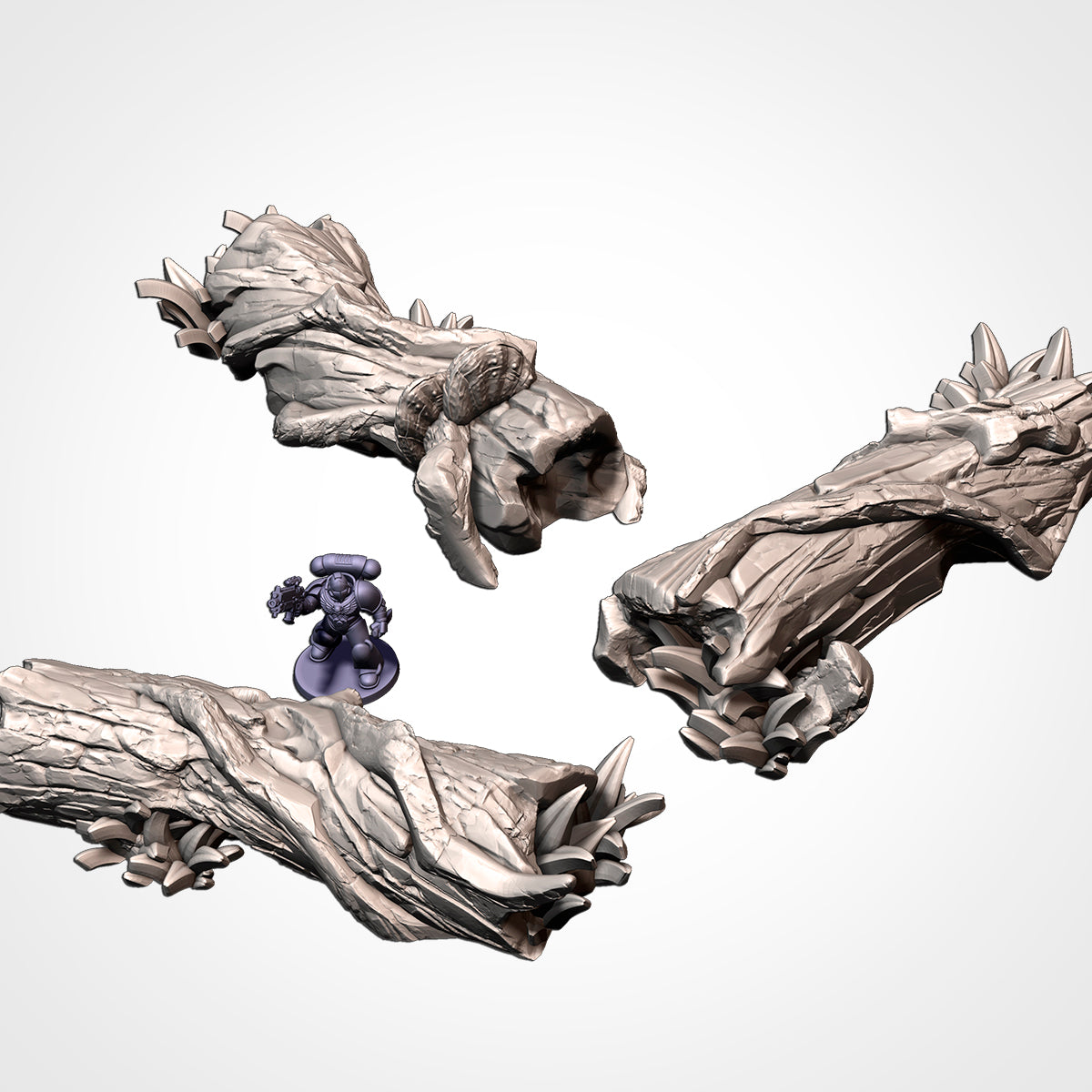 Modular Giant Trees – Elevated Jungle Terrain for 28–32mm Wargaming (Contact for Pricing)