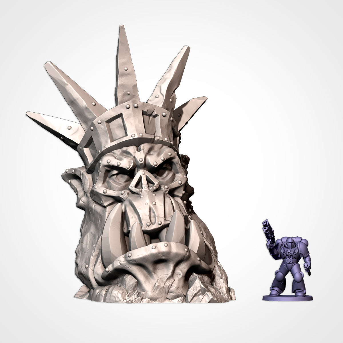 Orc Monuments – Brutal Fantasy Terrain for 28–32mm Miniature Games