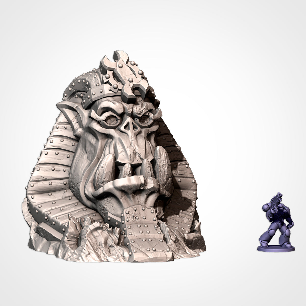 Orc Monuments – Brutal Fantasy Terrain for 28–32mm Miniature Games