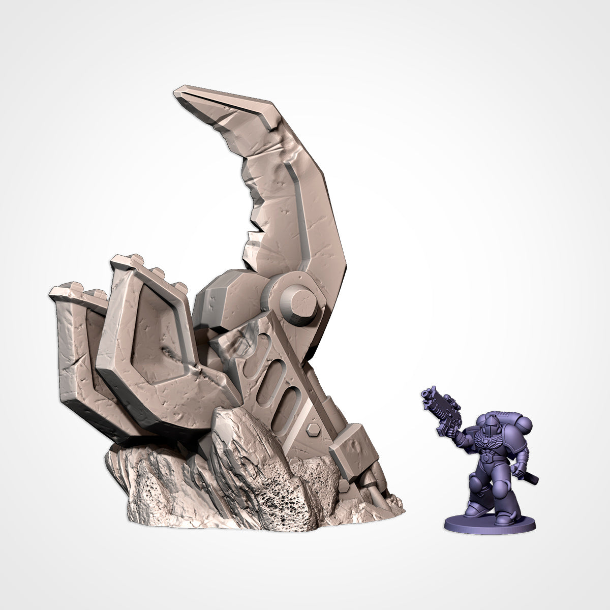 Orc Monuments – Brutal Fantasy Terrain for 28–32mm Miniature Games