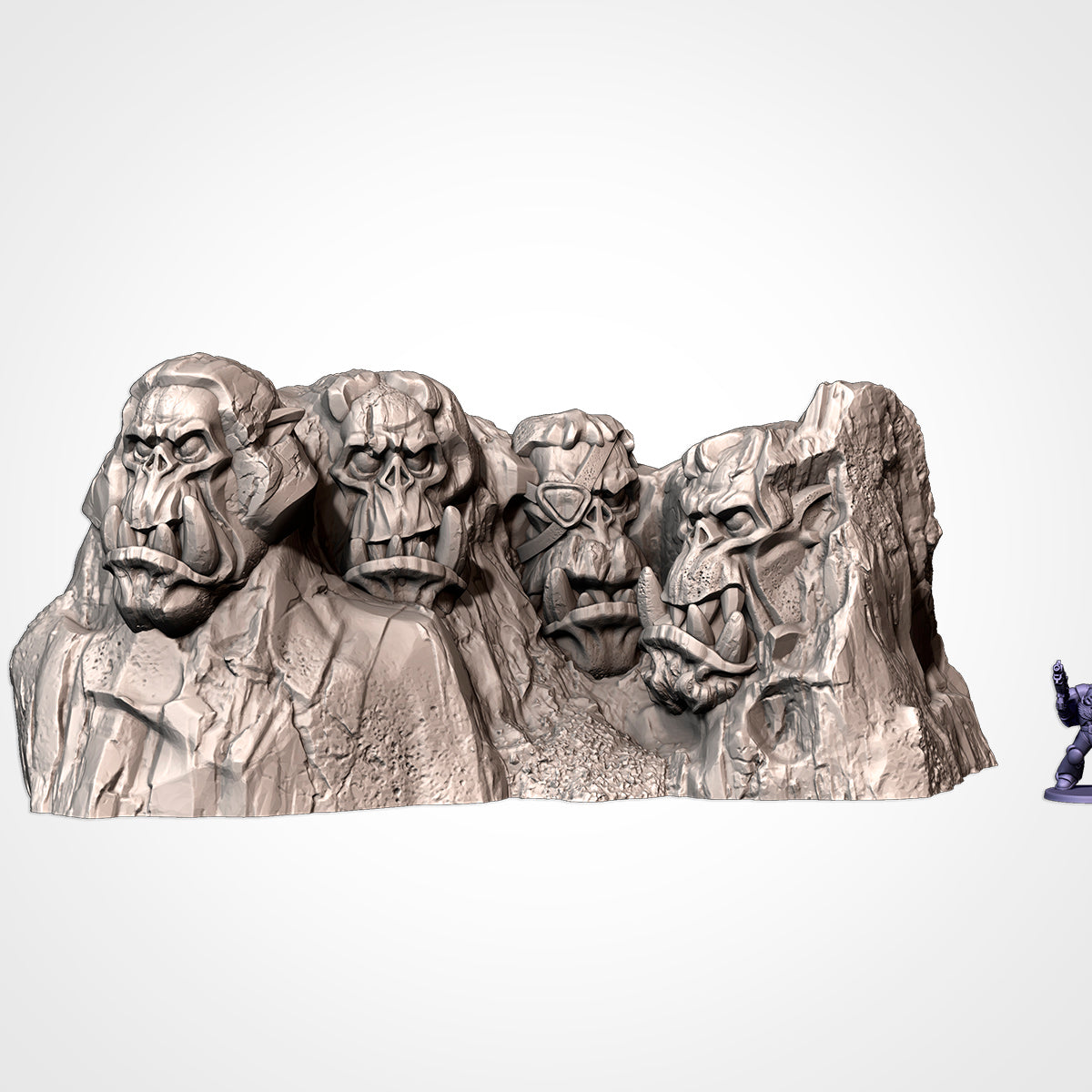 Orc Monuments – Brutal Fantasy Terrain for 28–32mm Miniature Games