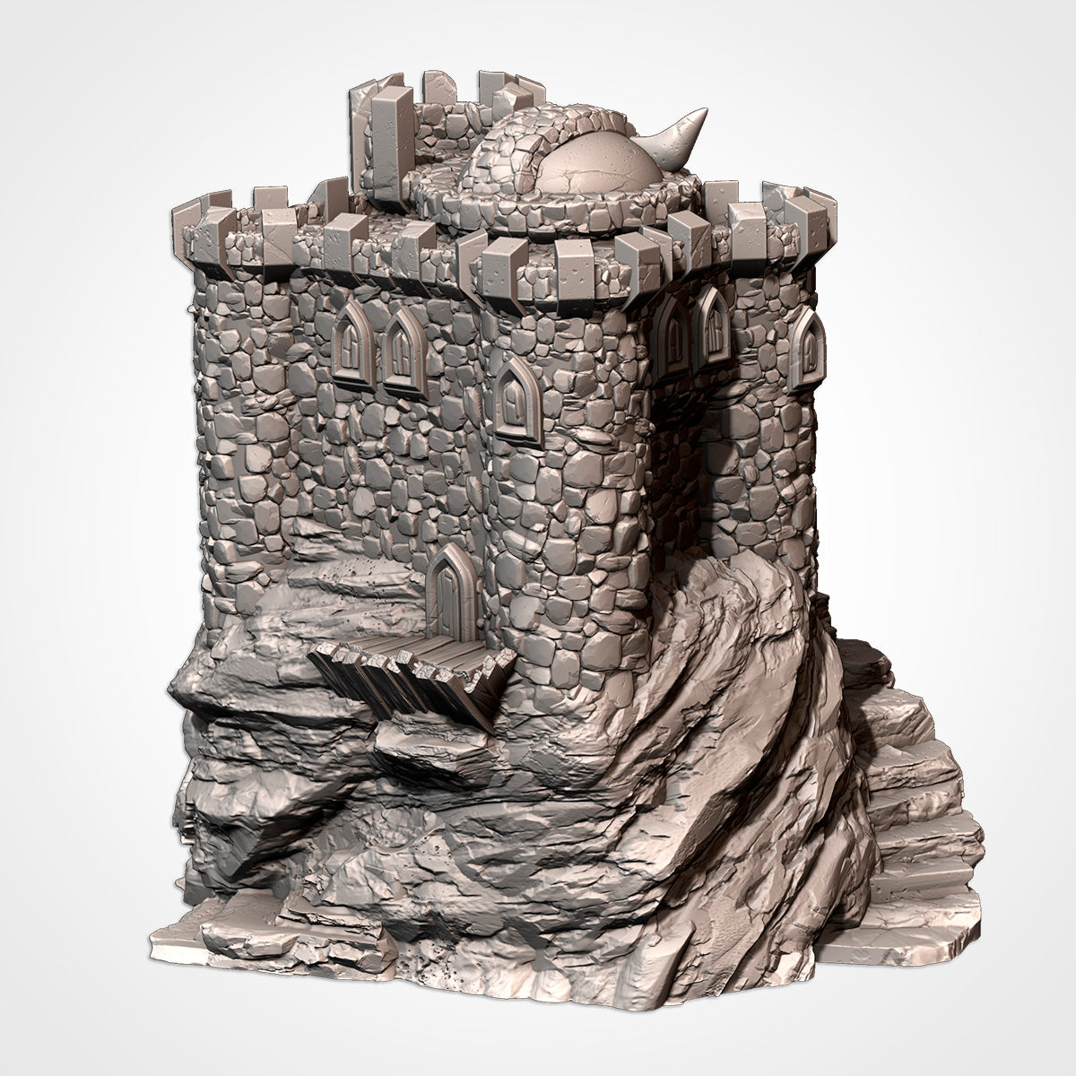 Skull Castle – Dark Fantasy Fortress for 28–32mm Games