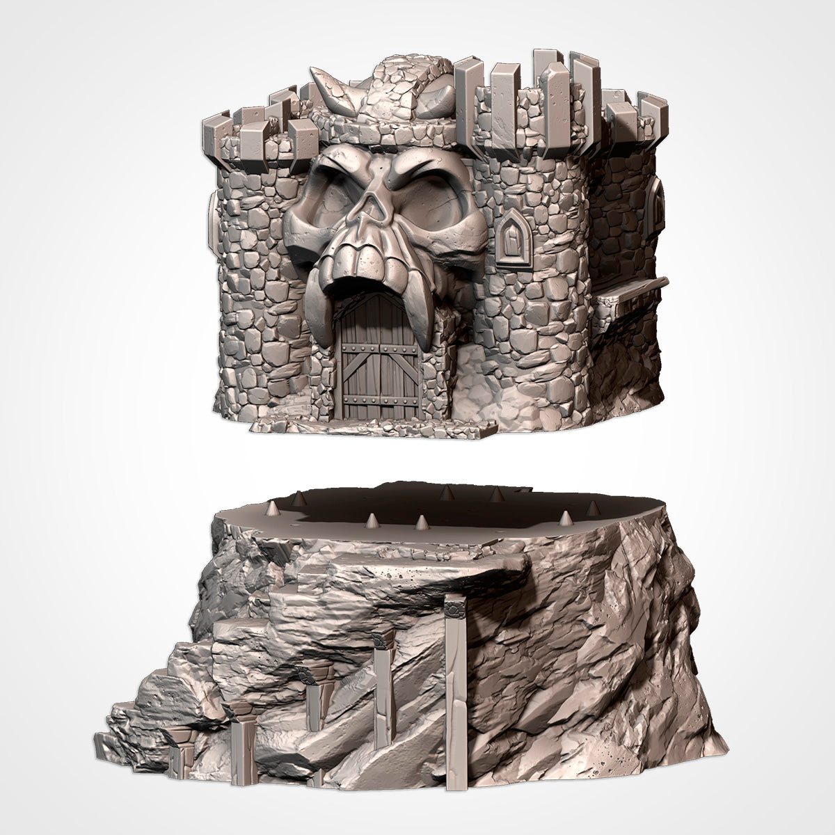 Skull Castle – Dark Fantasy Fortress for 28–32mm Games
