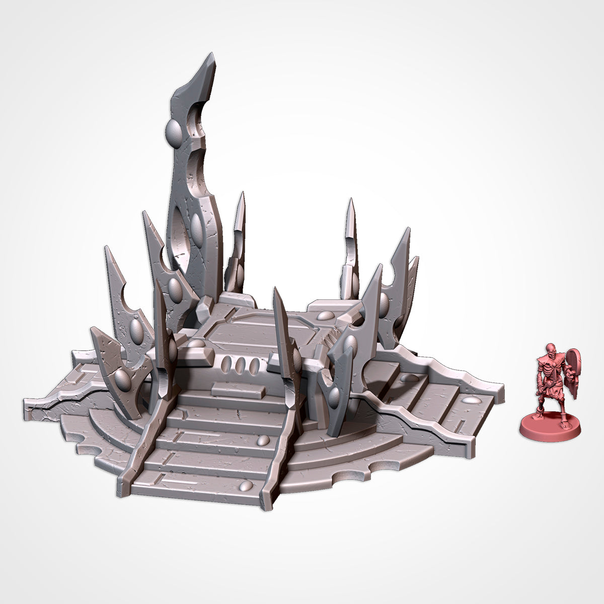 Village of Dark Elves – Fantasy Terrain Set for 28–32mm Games