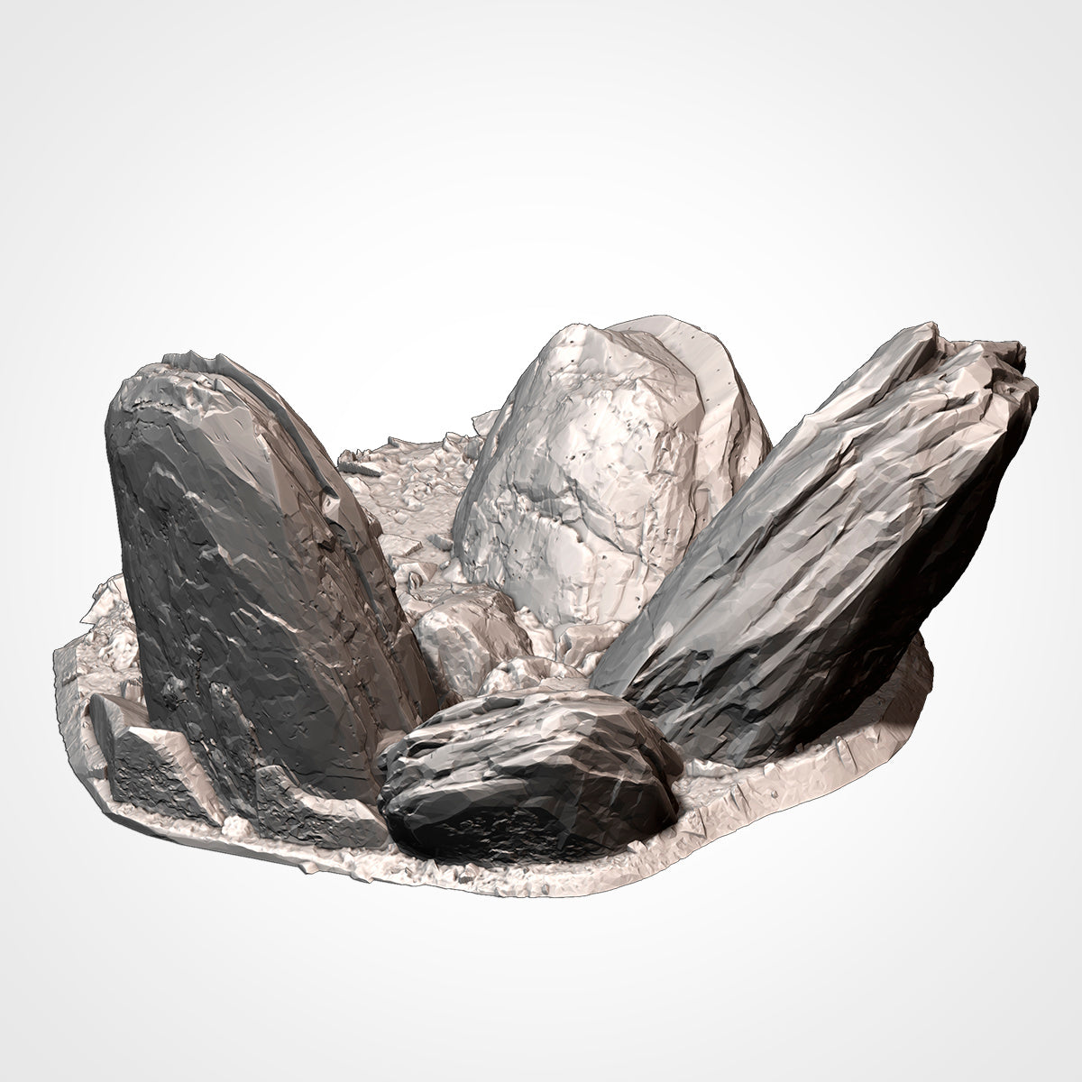 Rocky Outcrops – Rocky terrain formations for 28–32mm Games
