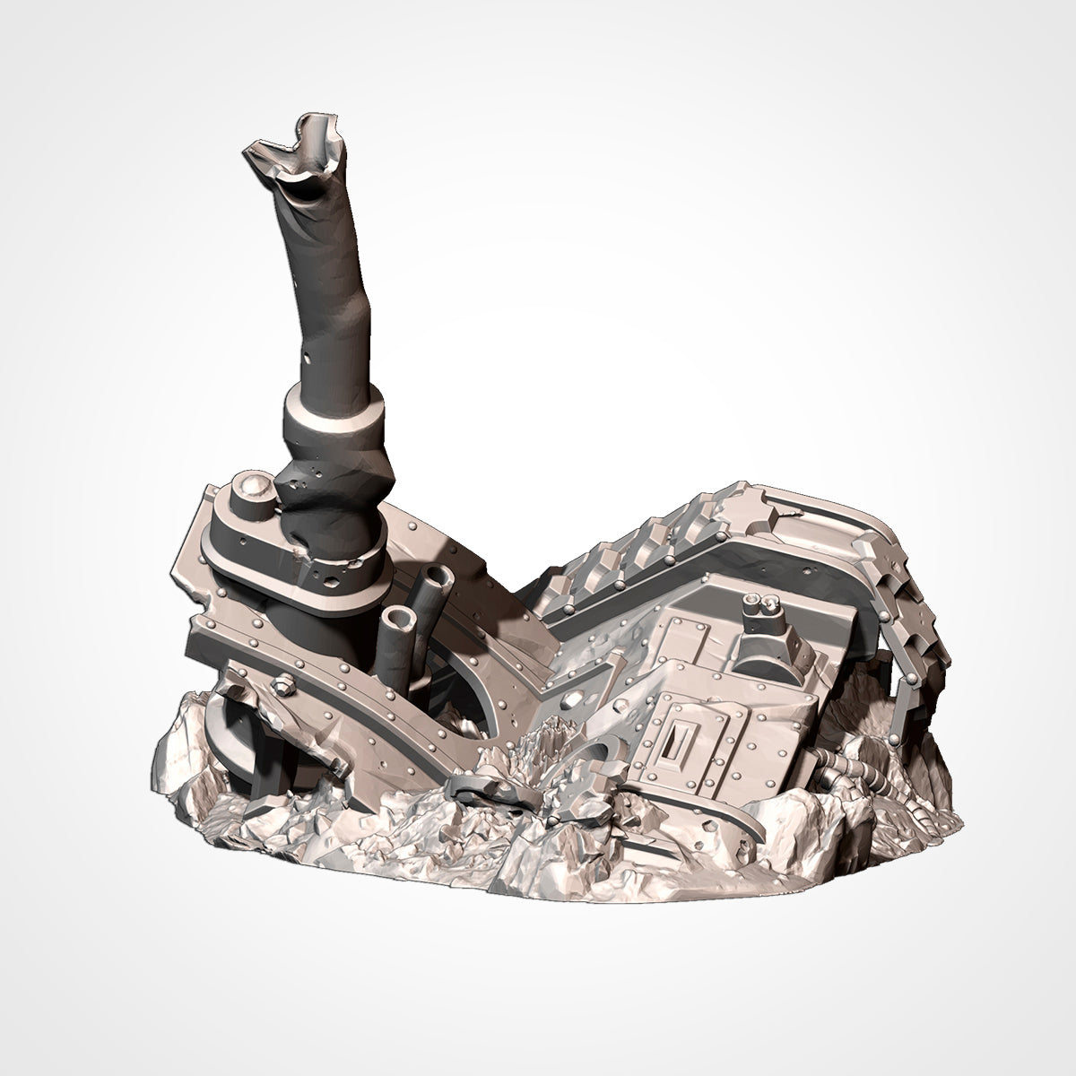 Destroyed Imperial Tanks – Destroyed Tank Terrain for 28–32mm Games