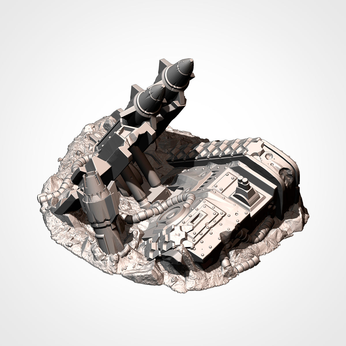 Destroyed Imperial Tanks – Destroyed Tank Terrain for 28–32mm Games