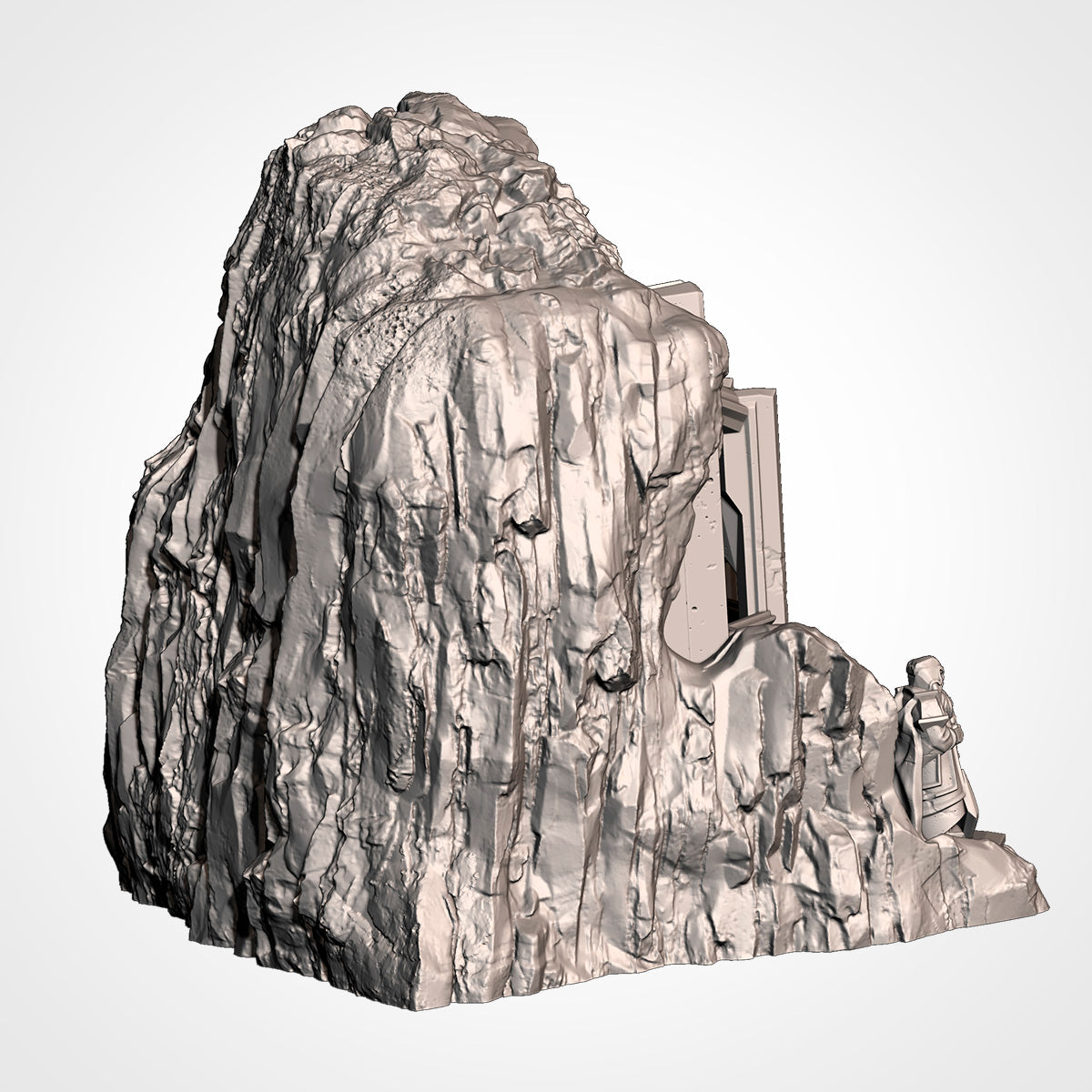 Isolated Mountain – Dwarven Stronghold Terrain for 28–32mm Games