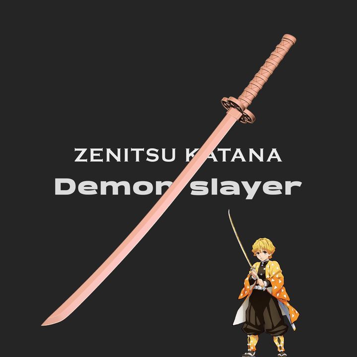 Thunder Katana - Zenitsu – Demon Slayer Cosplay Weapon