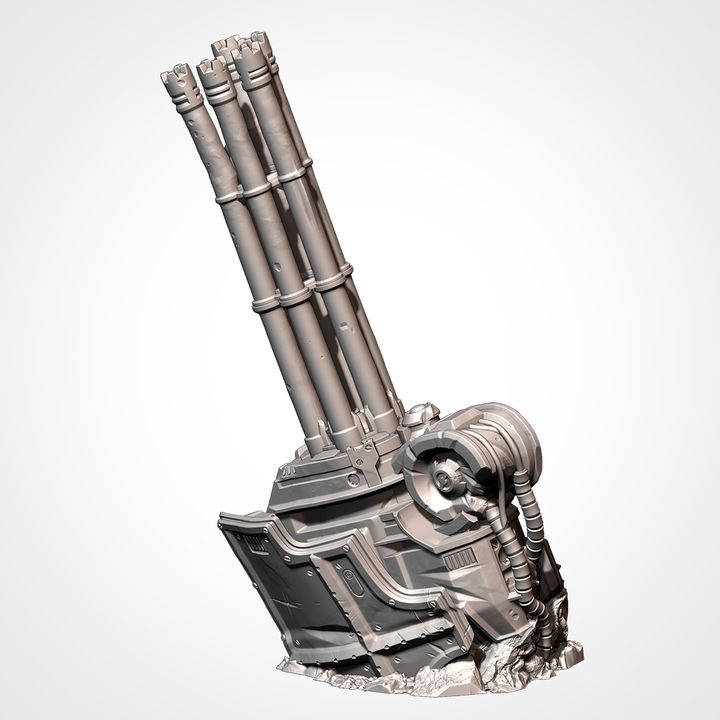 Destroyed Warlord Titan – Crashed Titan Terrain for 28–32mm Sci-Fi Wargaming