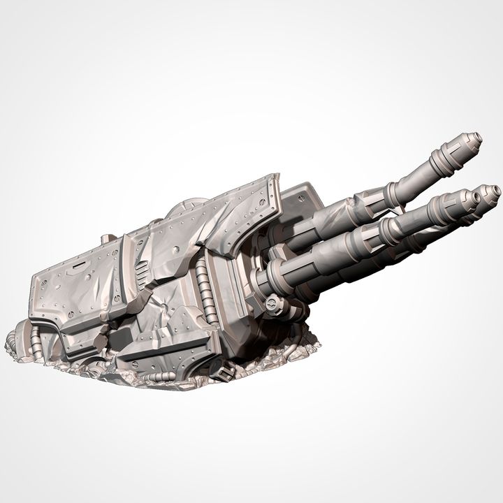 Destroyed Warlord Titan – Crashed Titan Terrain for 28–32mm Sci-Fi Wargaming