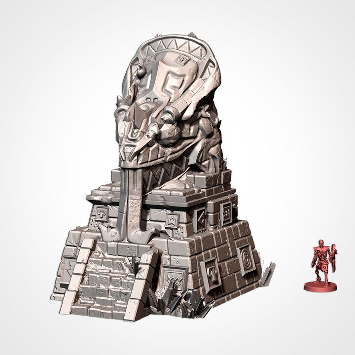 The Lost City – Ancient Jungle Ruins Terrain Set for 28–32mm Games