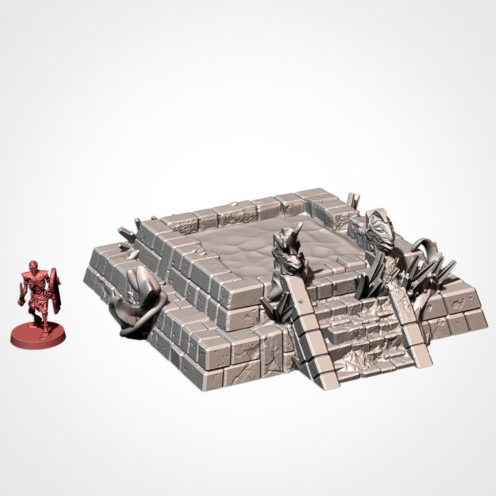 The Lost City – Ancient Jungle Ruins Terrain Set for 28–32mm Games