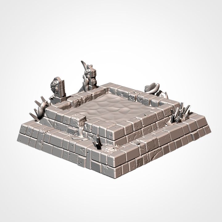 The Lost City – Ancient Jungle Ruins Terrain Set for 28–32mm Games