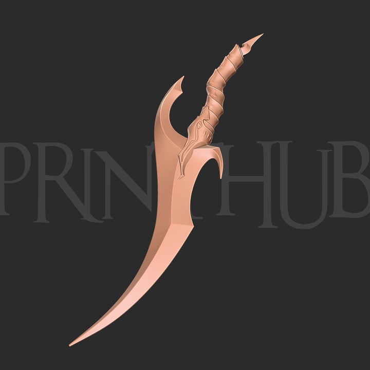 Baruka's Dagger – Solo Leveling Cosplay Prop