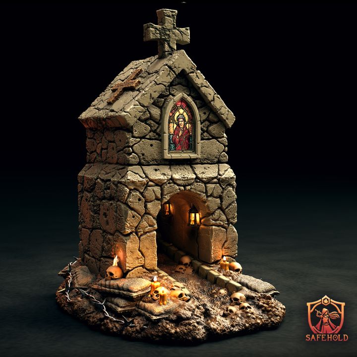 Sanctum Bunker – Trench Crusade Themed Terrain