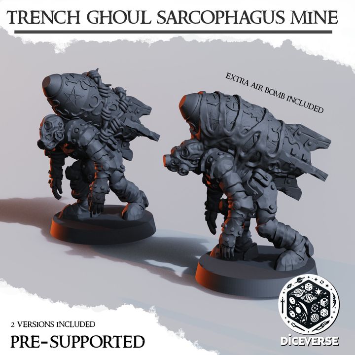 Sarcophagus Mine - Trench Ghoul for Trench Crusade