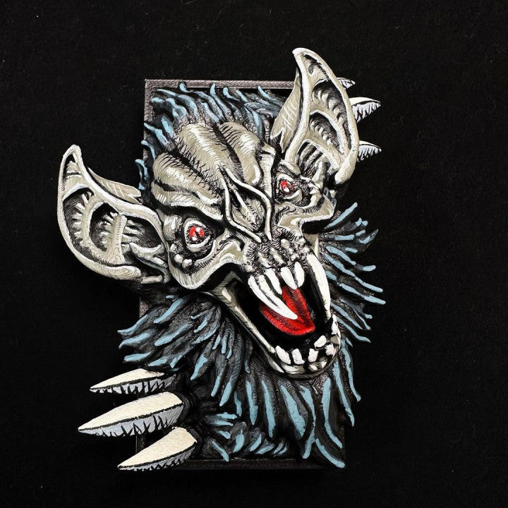 Vampire Bat – Book Nook or Horror Bookend Set