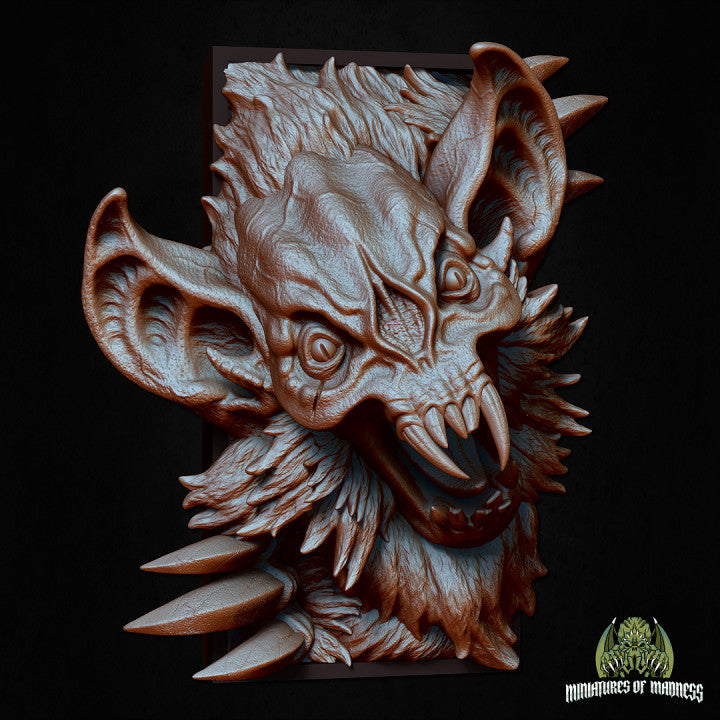 Vampire Bat – Book Nook or Horror Bookend Set