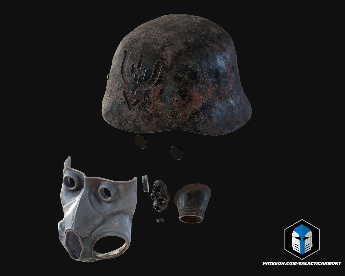 Heretic Helmet | Trench Crusade Cosplay Helmet