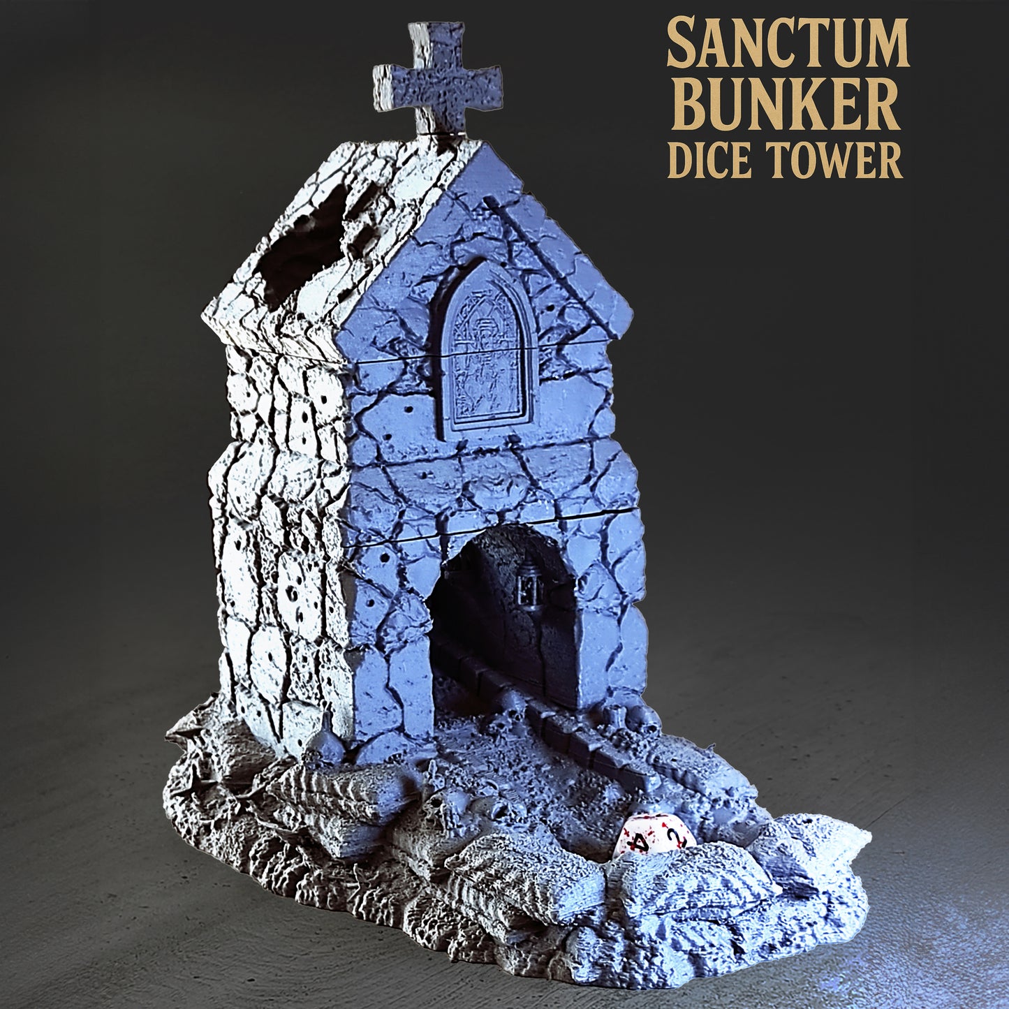 Sanctum Bunker – Trench Crusade Themed Dice Tower