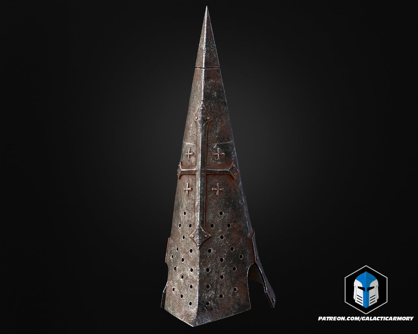 Trench Pilgrim Helmet | Trench Crusade Cosplay Helmet