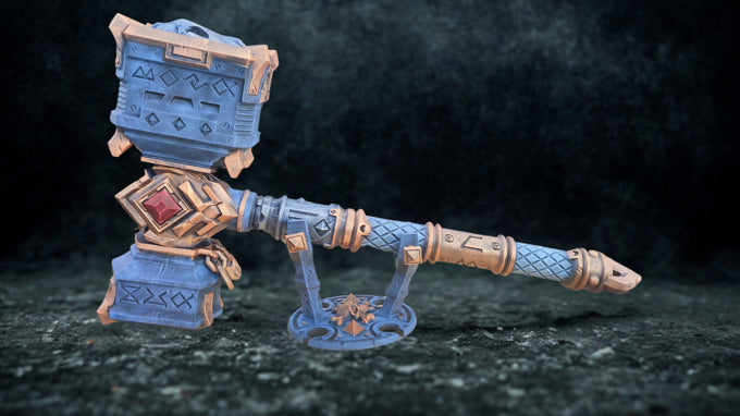 Winter Fang – Viking Themed Cosplay Hammer