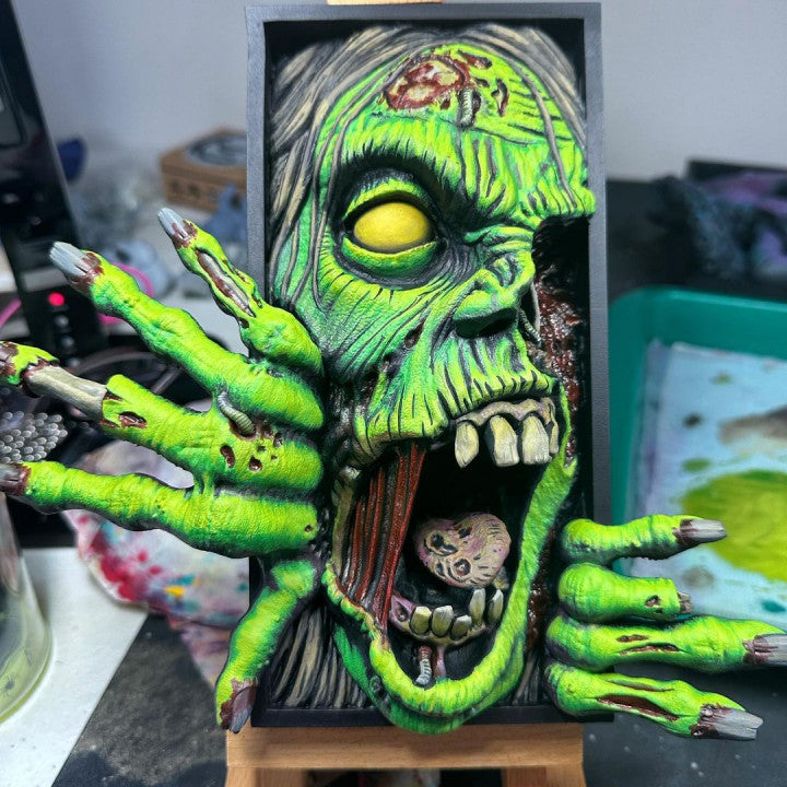 Undead Hunger – Zombie Book Nook or Bookend Set