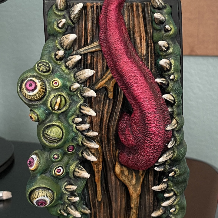 Lurking Hunger – Mimic Book Nook or Bookend Set