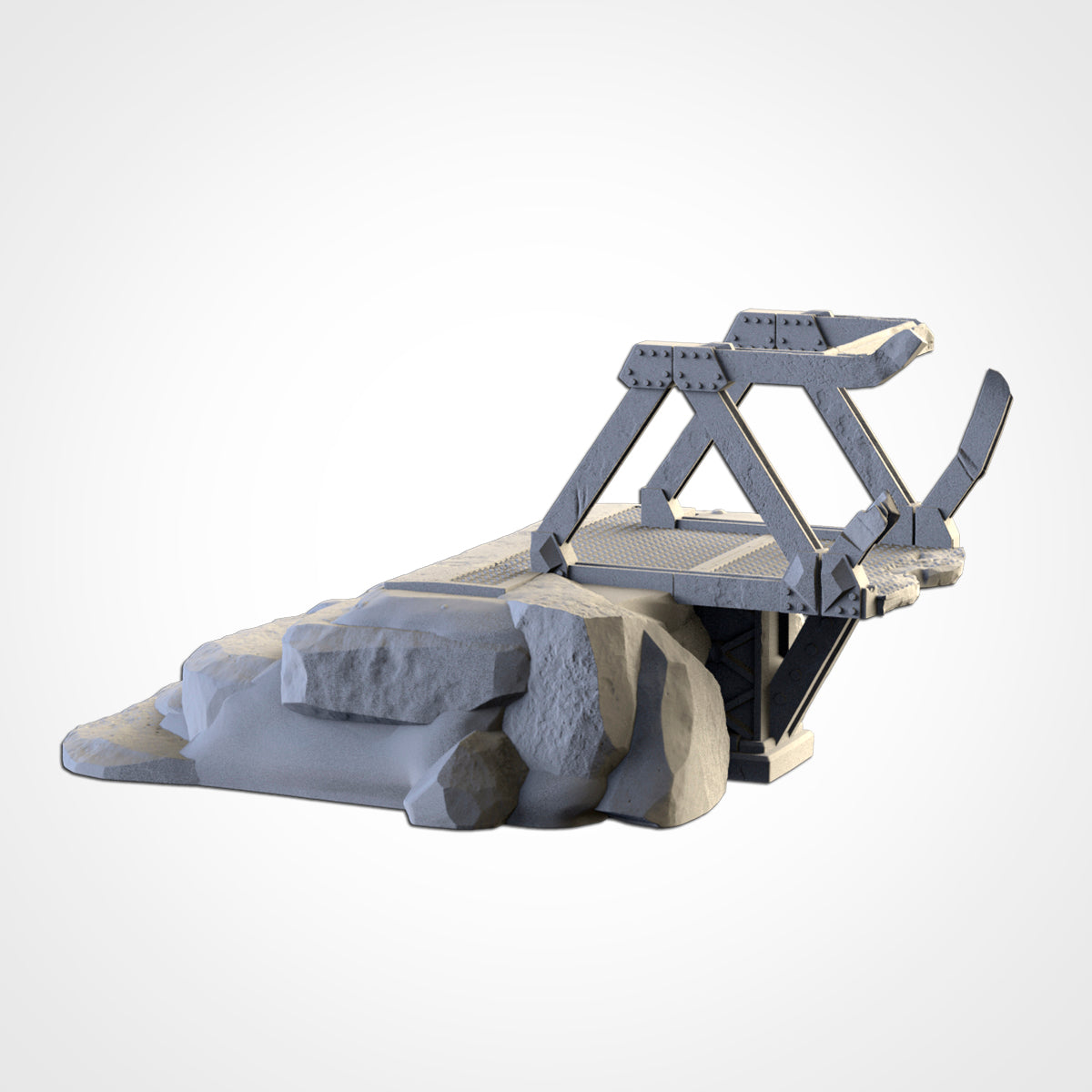 Metallic Bridges | 3D Printed Sci-Fi & Industrial Terrain for 28–32mm Wargaming