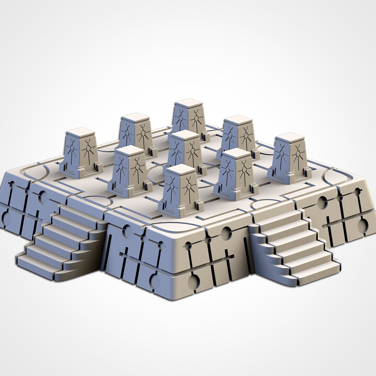 Xenos Pyramids – Modular Alien Monuments for 28–32mm Sci-Fi Games