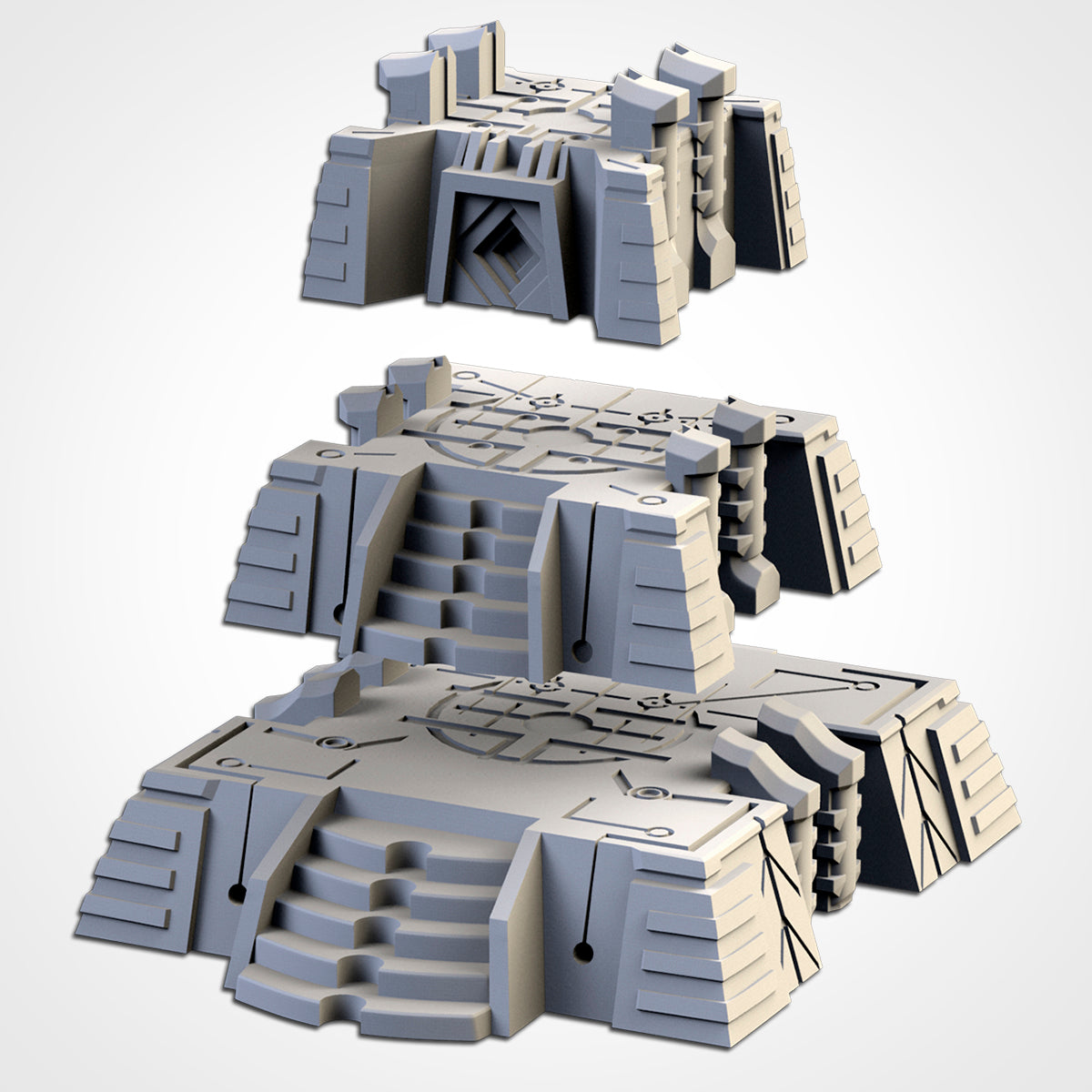 Xenos Pyramids – Modular Alien Monuments for 28–32mm Sci-Fi Games