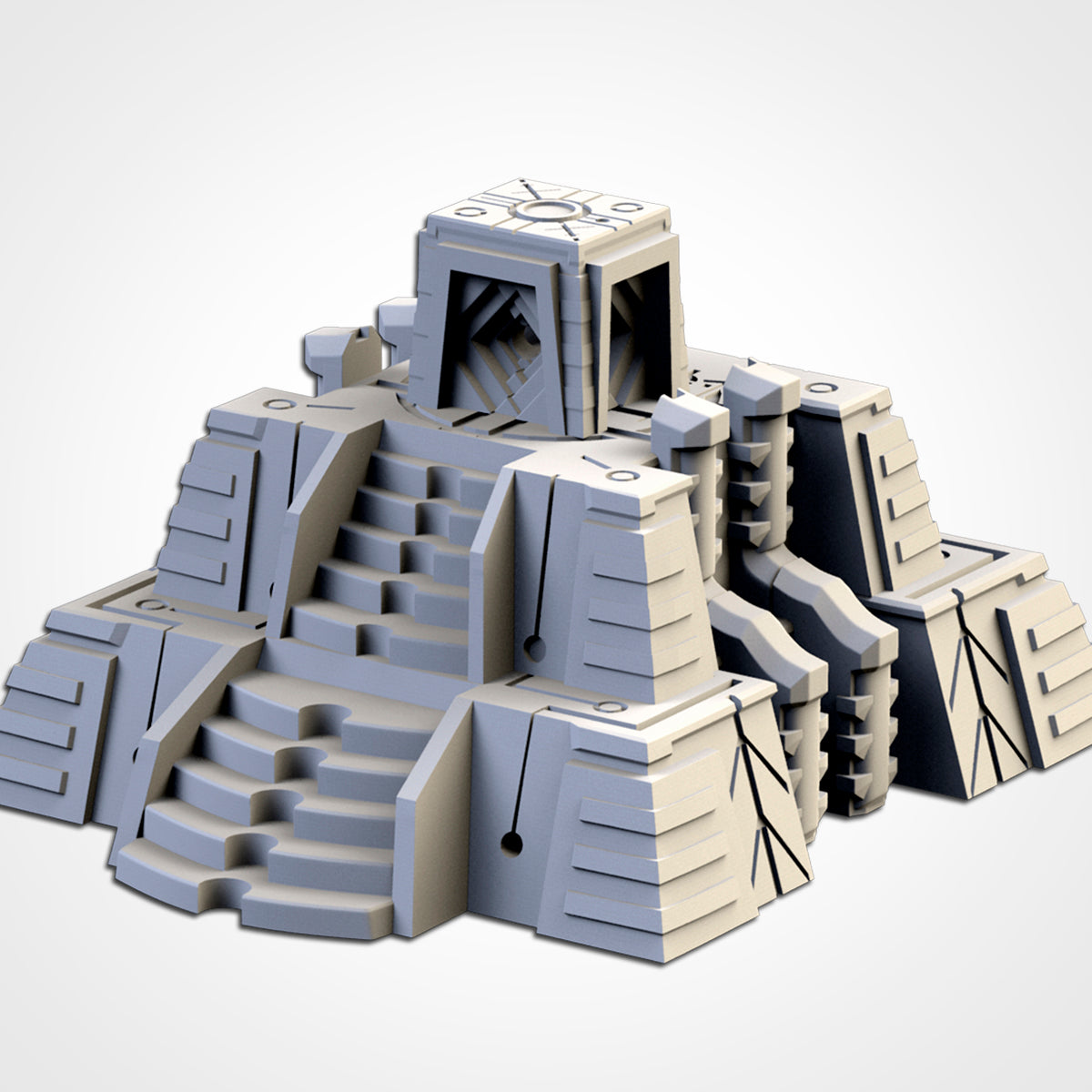Xenos Pyramids – Modular Alien Monuments for 28–32mm Sci-Fi Games