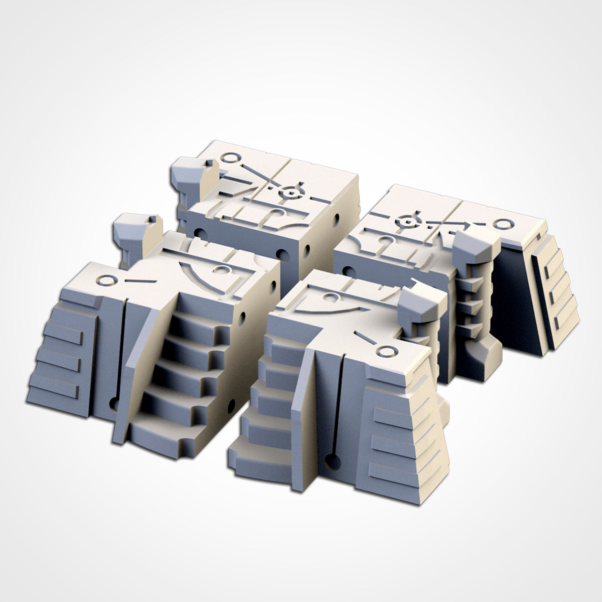 Xenos Pyramids – Modular Alien Monuments for 28–32mm Sci-Fi Games