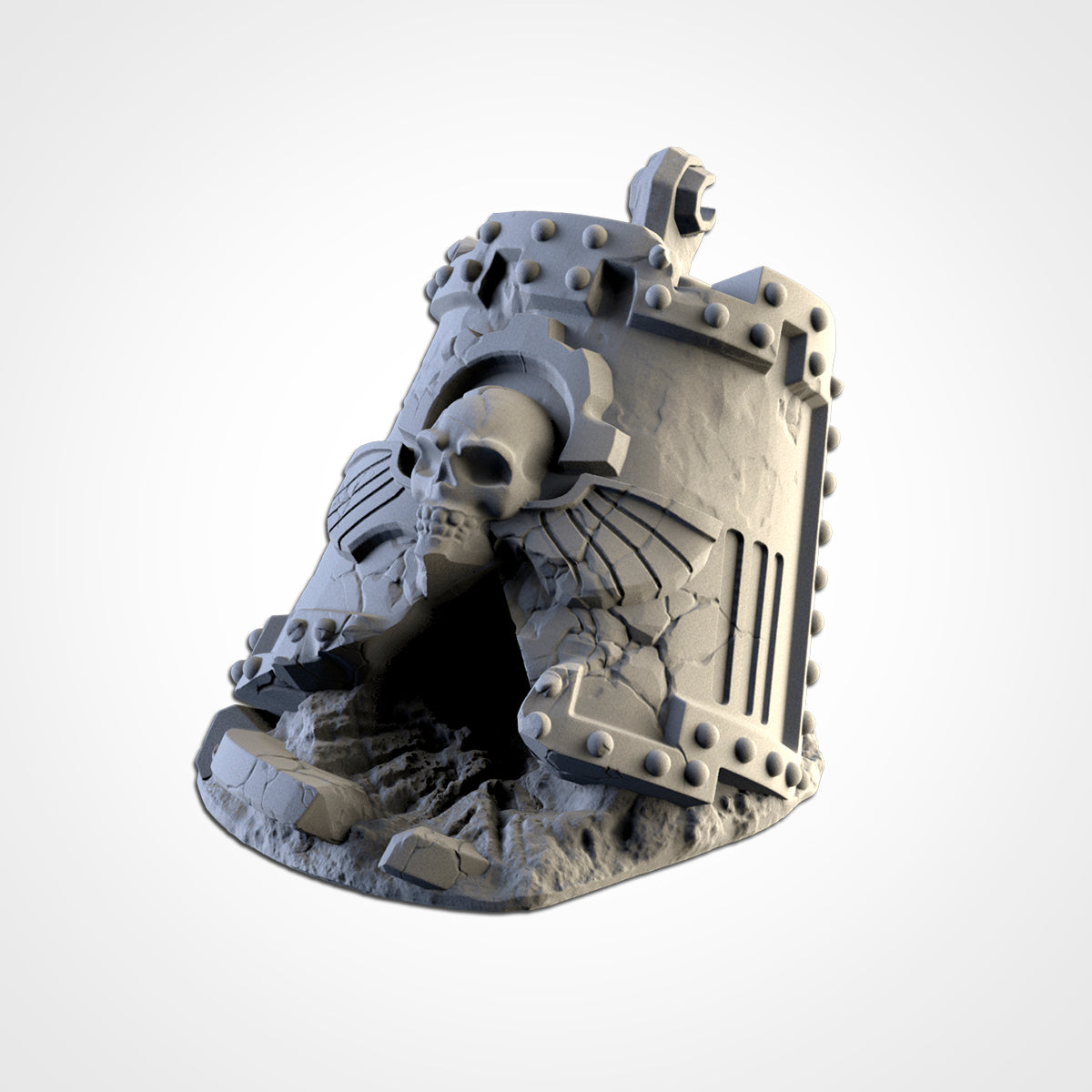 Destroyed Titan – Crashed God-Engine Wreckage for 28–32mm Games