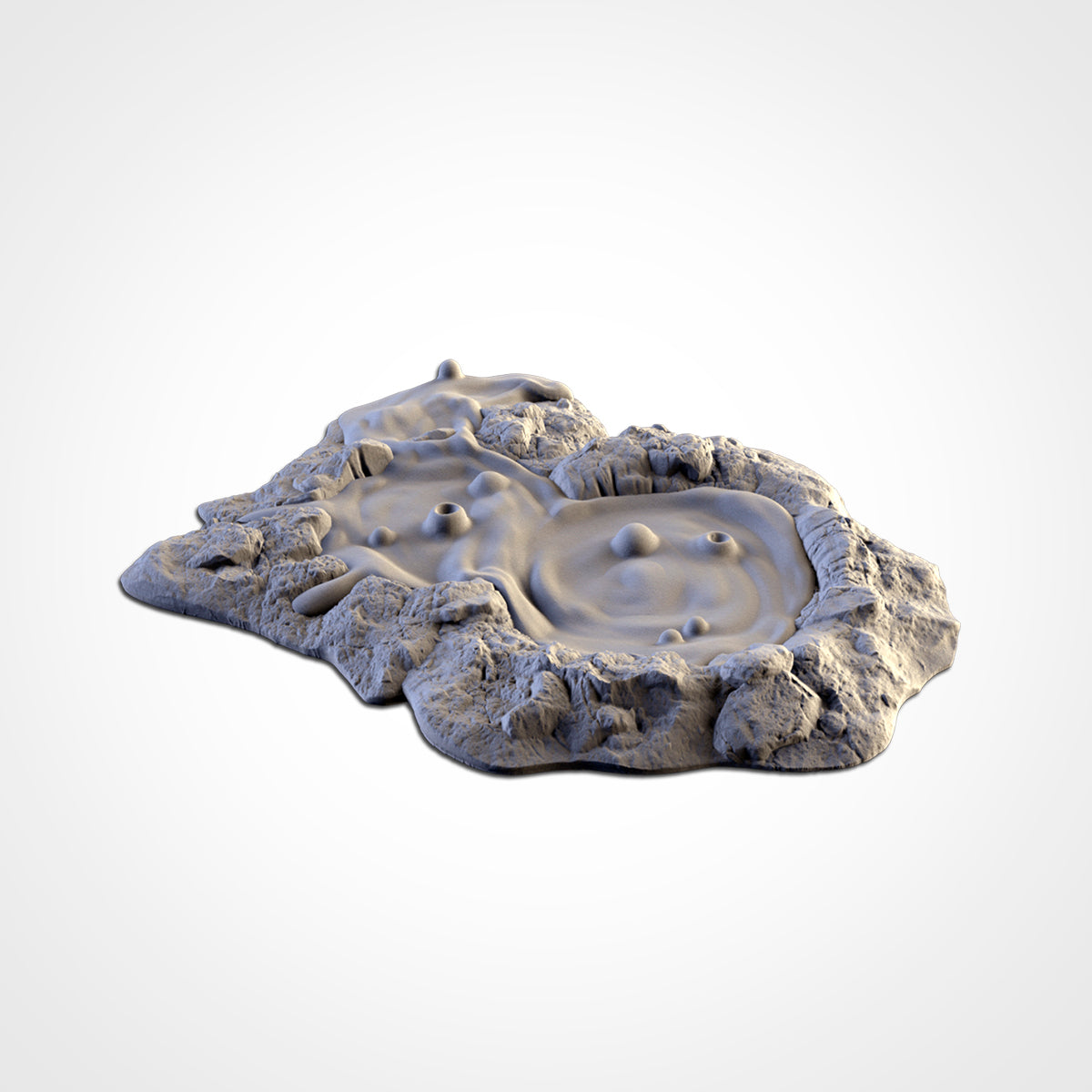 Volcanic Terrain – Lava Flow Scenery for 28–32mm Games