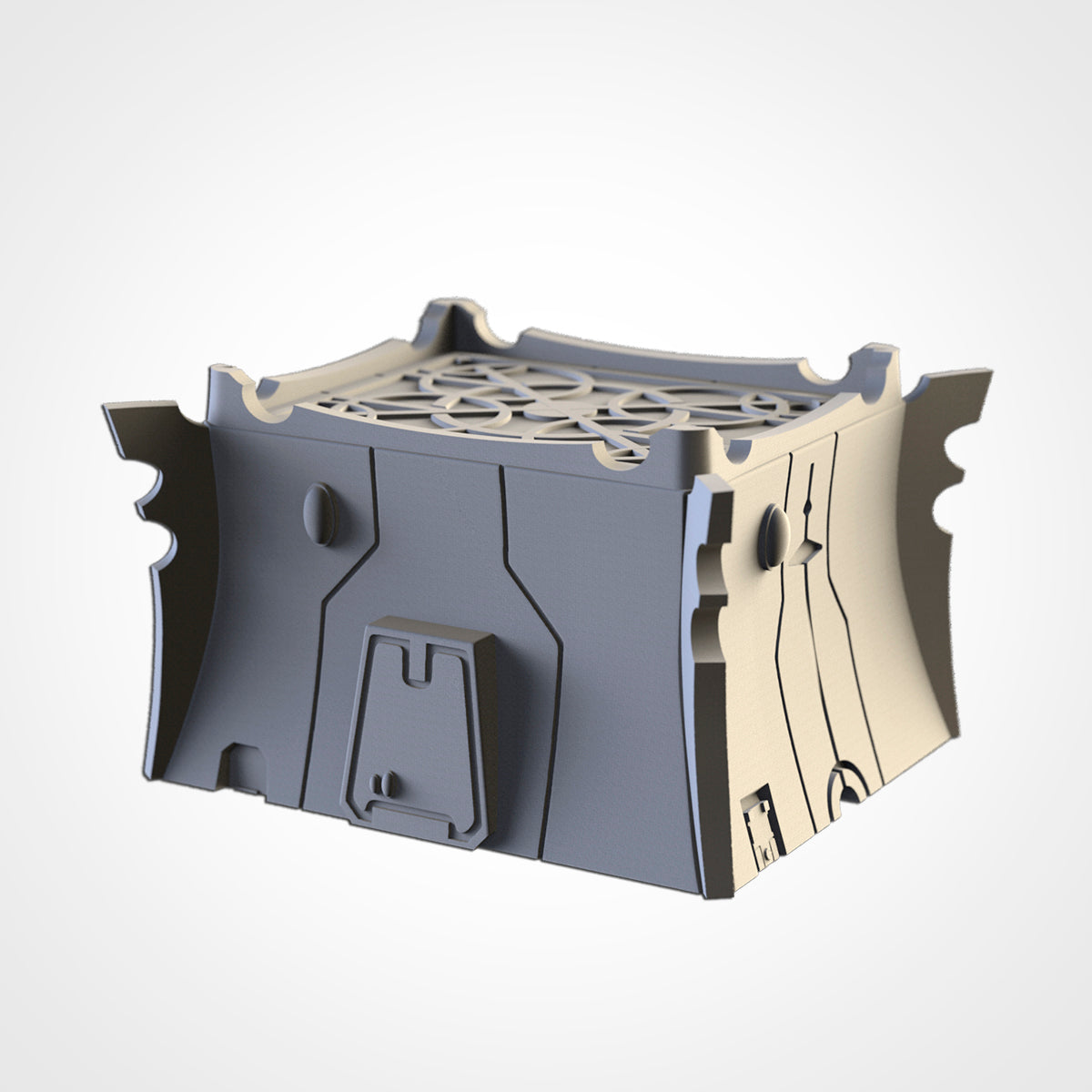 Xeno Buildings (Space Elves) – Alien Architecture Terrain for 28–32mm Games