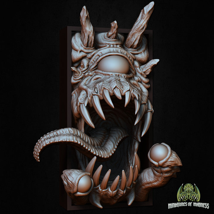 Void Watcher – Beholder Inspired Book Nook or Bookend Set