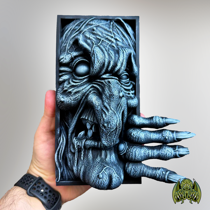 Crypt Crone – Witch Book Nook or Bookend Set