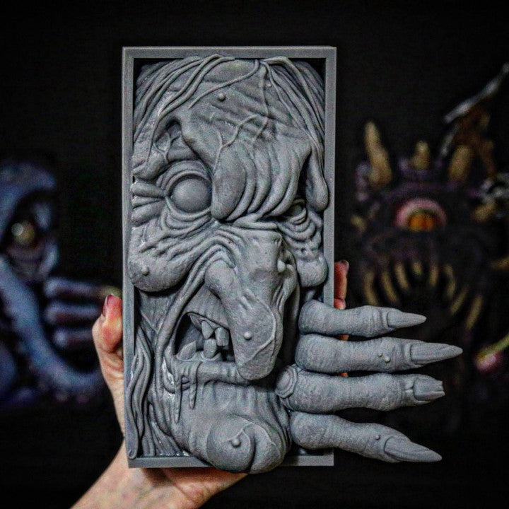 Crypt Crone – Witch Book Nook or Bookend Set