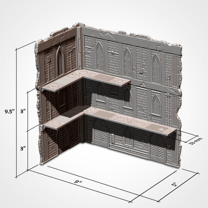 WTC Foldable Cathedral Set – Official 10th Edition Tournament Terrain for 28–32mm Games