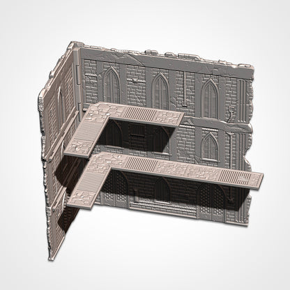 WTC Foldable Cathedral Set – Official 10th Edition Tournament Terrain for 28–32mm Games