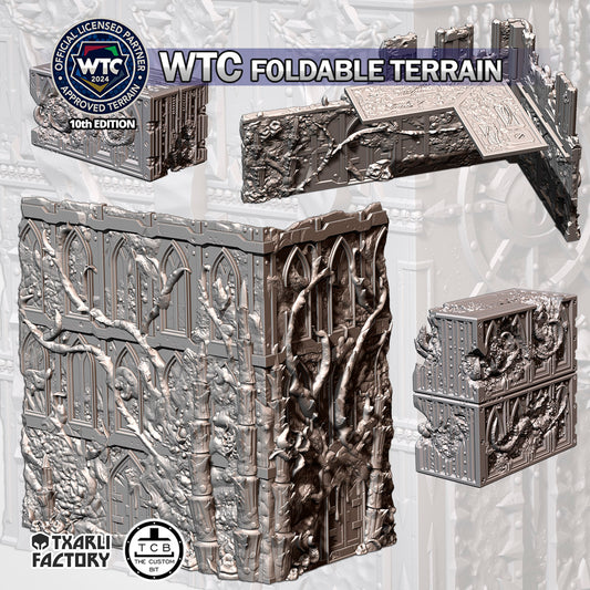 WTC Foldable Nids Set – Official 10th Edition Tournament Terrain for 28–32mm Games